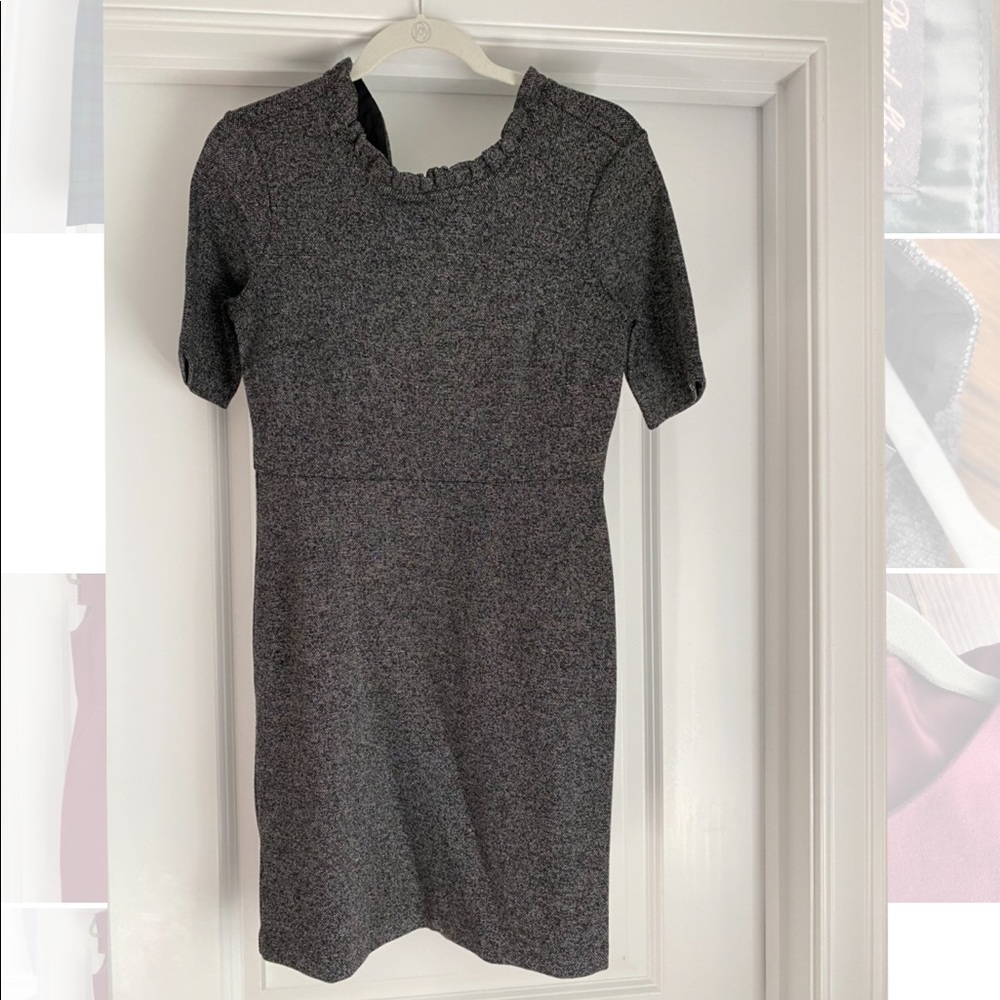 Ann Taylor grey suit dress